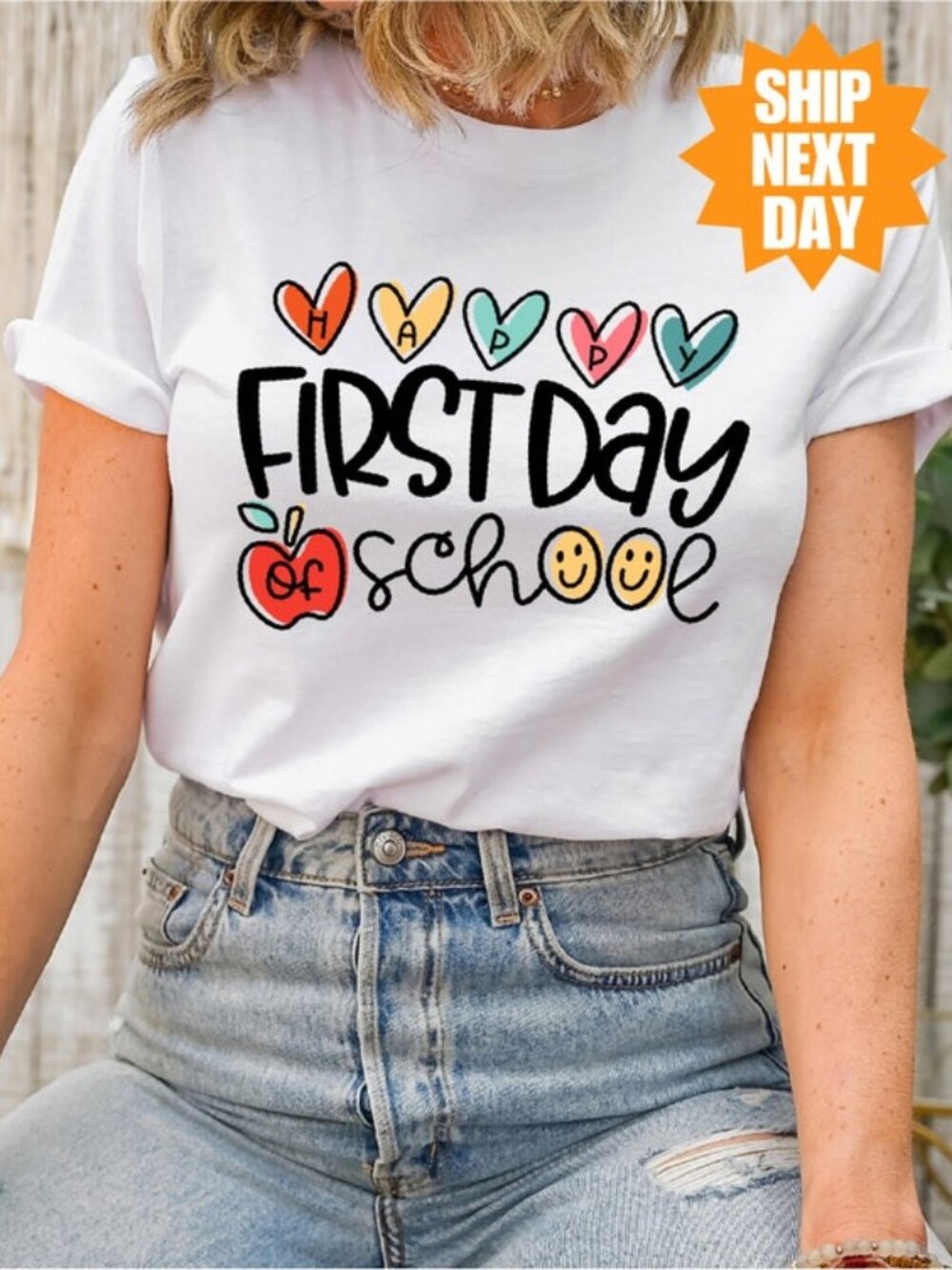 Happy First Day of School Shirt